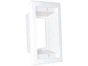 MIDLITE CORP 1GPP 1W 1gang Reces Bx wall Plate