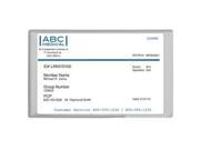 Brother CSCA001 plastic card carrier sheet 5 pack