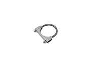 AP EXHAUST PRODUCTS B234 2 CLAMP TORCA EASY SEAL FLAT BAND 2 3 4IN 304 BRIGHT 304 STAINLESS B234 2