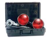 ROADMASTER RDM2100 DELUXE MAGNETIC TOW LIGHTS WITH CASE ANTI SCRATCH PADS AND ROUND 4 WIRE CABLE H
