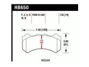 HAWK PERFORMANCE HB650Z730 PERF STREET PADS CERAMIC HB650Z730