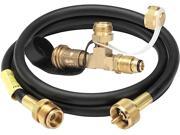 ENERCO TECHNICAL PRODUCTS F173714 STAY FLOW RV HOSE AND ADAPTER KIT CLAMSHELL F173714