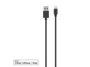 Belkin Lightning to USB ChargeSync Cable Lightning USB for iPad iPod iPod Notebook 6.56 ft 1 Pack 1 x Lightning Male Proprietary Connector 1 x Type