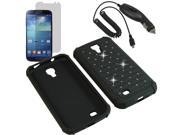 UPC 882618135141 product image for Spot Diamond Hard Shell Cover Case For Samsung Galaxy S IV 4 LCD Car Charger | upcitemdb.com