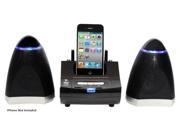 iPod iPhone Wireless Speakers Docking Station with Aux Input
