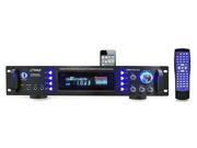 Pyle P2002ABTI 2000 Watts Hybrid Receiver and Pre Amplifier with AM FM Tuner iPod Docking Station and Bluetooth