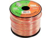 Pyramid RSW18100 18 Gauge 100 ft. Spool of High Quality Speaker Zip Wire