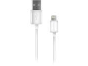 ISOUND ISOUND 5910 Lightning R Charge Sync Cable 4ft White