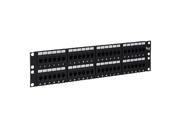 PATCH PANEL CAT 5e FEED THRU 48 P 2RMS