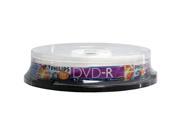 PHILIPS DM4S6B10F 17 4.7GB 16x DVD Rs 10 ct Cake Box Spindle