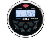 BOSS AUDIO MGR350B Marine Gauge In Dash Mechless AM FM Receiver with Bluetooth R