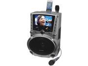 KARAOKE USA GF757 DVD CD G MP3 G Karaoke System with 7 TFT Color Screen and Record Function