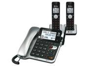 ATT ATCL84202 DECT 6.0 Corded Cordless 2 Handset Phone System with Call Waiting Caller ID