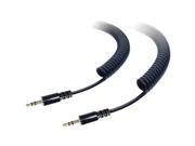 Tough Tested Heavy Duty Coiled 10 3.5mm Male to Male Audio Cable TT CC10 AUX