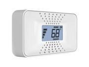 FIRST ALERT CO710 Carbon Monoxide Alarm with Temperature Digital Display 10 Year Sealed Battery