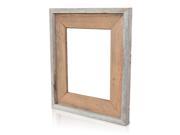 5x7 reclaimed wood frame RUSTY NAIL