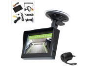 PYLE PLCM44 4.3 LCD Monitor System Backup Camera with Parking Reverse Assist