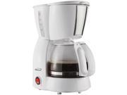 BRENTWOOD TS 213W 4 Cup Coffee Maker White