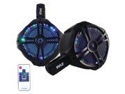 PYLE PRO PLMRWB65LEB Hydra Series 2 Way Wakeboard Speakers with Programmable LED Lights 6.5