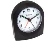 WESTCLOX 47312A Bedside Analog Alarm Clock Black