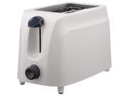 Brentwood TS260W 2 Slice Toaster Cool Touch White