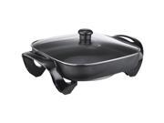 BRENTWOOD SK 65 Electric Skillet with Glass Lid 1 300W; 12