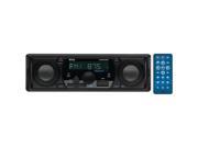 BOSS AUDIO 630UASB Single DIN In Dash Mechless AM FM Receiver with Bluetooth R Built in Speakers