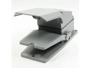 AC 380V 15A Gray Nonslip Momentary CNC Industrial Foot Pedal Treadle Switch