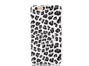 Leopard Pattern Hard Back Case Cover Gray for iPhone 6 Plus 5.5