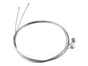 2 Pcs 2.5Ft Bike Bicycle Repair Part Front Brake Cable Steel Wire