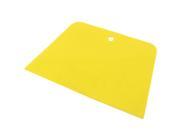 Unique Bargains 2mm Thick Yellow Plastic Wall Ceiling Painting Oil Paint Scraper Blade