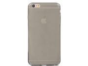 Soft Silicone Case Skin Cover Protector Gray for Apple iPhone 6 Plus