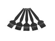 Unique Bargains 5 Pcs Plastic Black Handle Anti Static Ground Conductive Brush