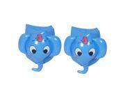 2 Pcs Elephant Shaped Handrail Children s Inflatable Swimming Arm Bands