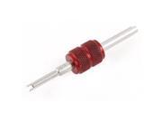 Red Metal Handle Double End Tire Valve Stem Core Remover Installer 3