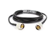 N Type Male to Male RG58 Connector Antenna Extension Coaxial Cable 2 Meters