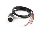 Unique Bargains 0.6M 4 Pin Female Waterproof Connector Car Monitor Power Cable