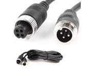 16.4Ft M F 4 Pin Waterproof Connector Car Monitor Power Extension Cable