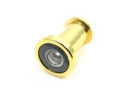 35mm 50mm 180 Degree Security Door Viewer Peephole Peep Hole Gold Tone
