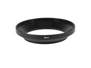 Unique Bargains 82mm Thread Aluminum Screw In Mount Wide Angle Lens Hood Cover Replacement