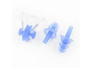 Unique Bargains Silicone Training Leisure Swimming Nose Clip Ear Plugs Combo Set For Adult Youth