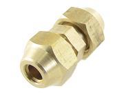 Unique Bargains Brass Tone 15 64 Air Hose Piping Quick Coupler Pneumatic Fitting