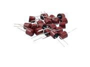 20 Pcs DIP Mounted Miniature Cylinder Slow Blow Micro Fuse T5A 250V
