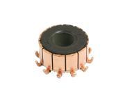 Unique Bargains 10mm x 18.9mm x 10.5mm 12 Tooth Copper Shell Mounted On Armature Commutator