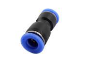 Unique Bargains 6mm to 8mm Push in Tube Connector Pneumatic Quick Release Fitting Adapter Black