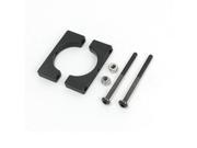 Unique Bargains 20mm Inner Dia Aluminum Clamp Black for DIY Quadcopter Hexacopter Octocopter