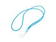 Unique Bargains Silicone Mobile Phone Multifunction Strap Lanyard String Sky Blue