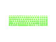 Silicone Keyboard Cover Protective Shell Green for HP Pavilion 15 Laptop