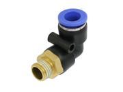 Unique Bargains Air Pneumatic Elbow Connector Quick Fitting Coupler for 10mm OD Tube Tyfbi