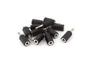 Unique Bargains 3.5mm Male to 3.5mm Female M F Stereo Audio Adapter Coupler 12 Pcs